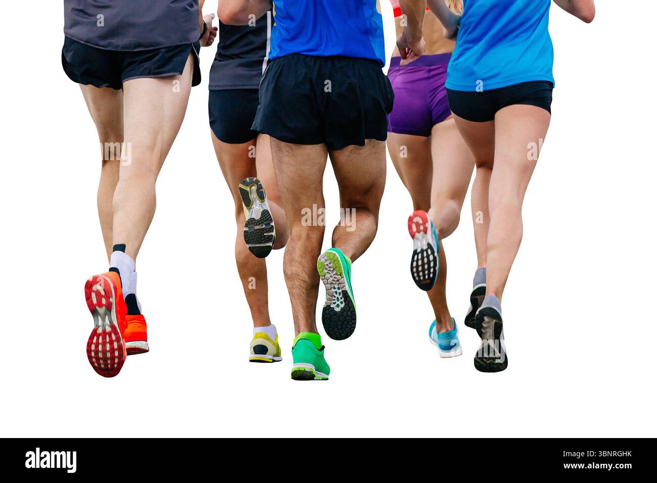 Woman cut out running shorts hi-res stock photography and images - Alamy