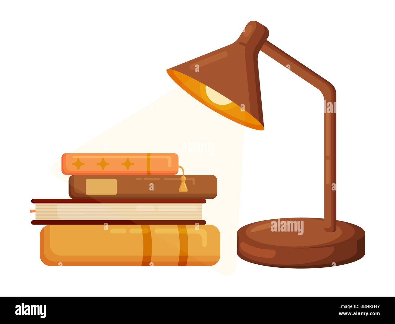 Lamp stack background Stock Vector Images - Alamy