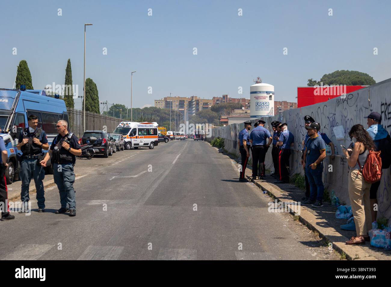 Gpl Explosion esplosione della cisterna di Gpl in un distributore e deposito in via ...