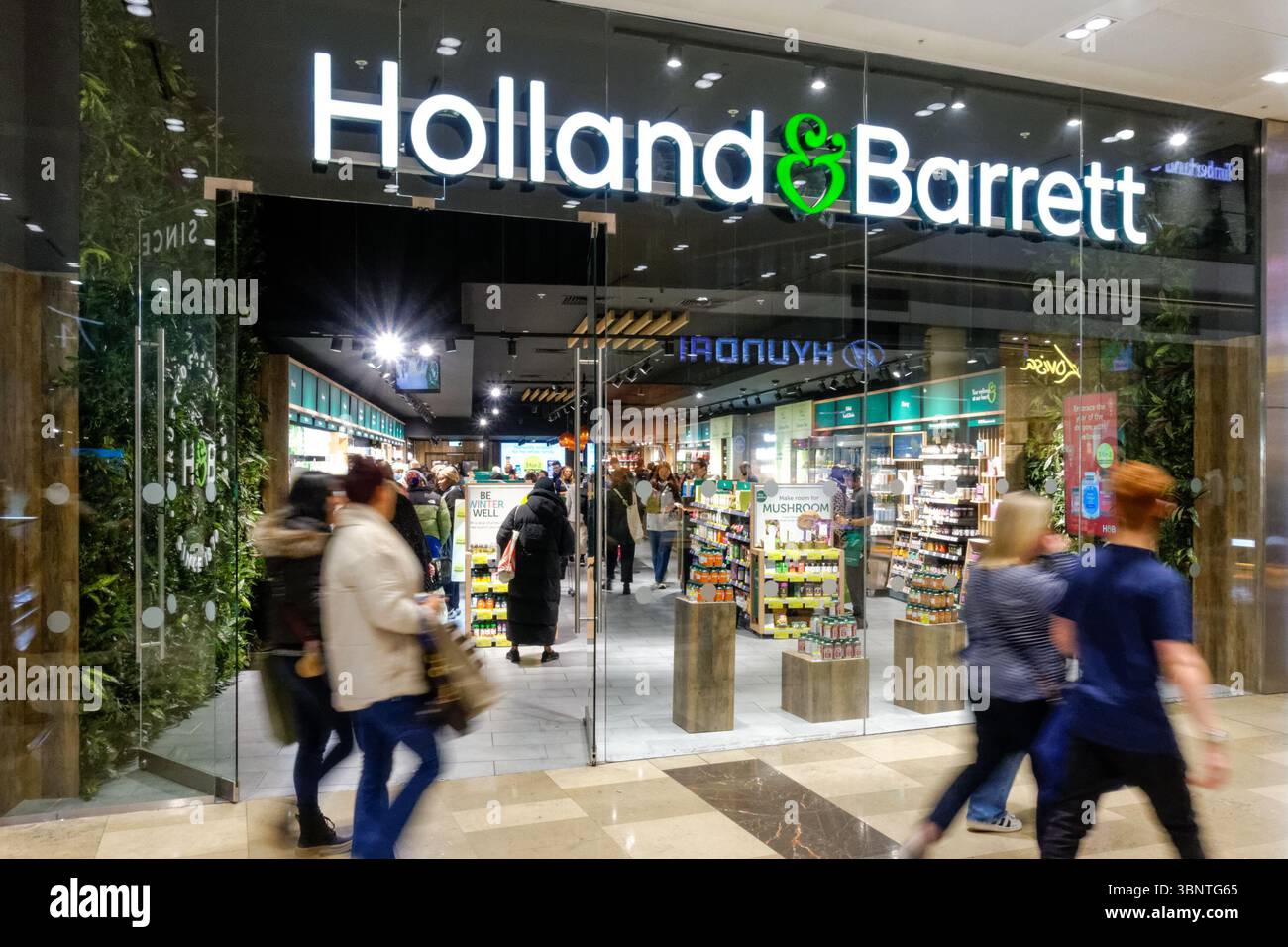 Holland and Barrett store, London England United Kingdom UK Stock Photo