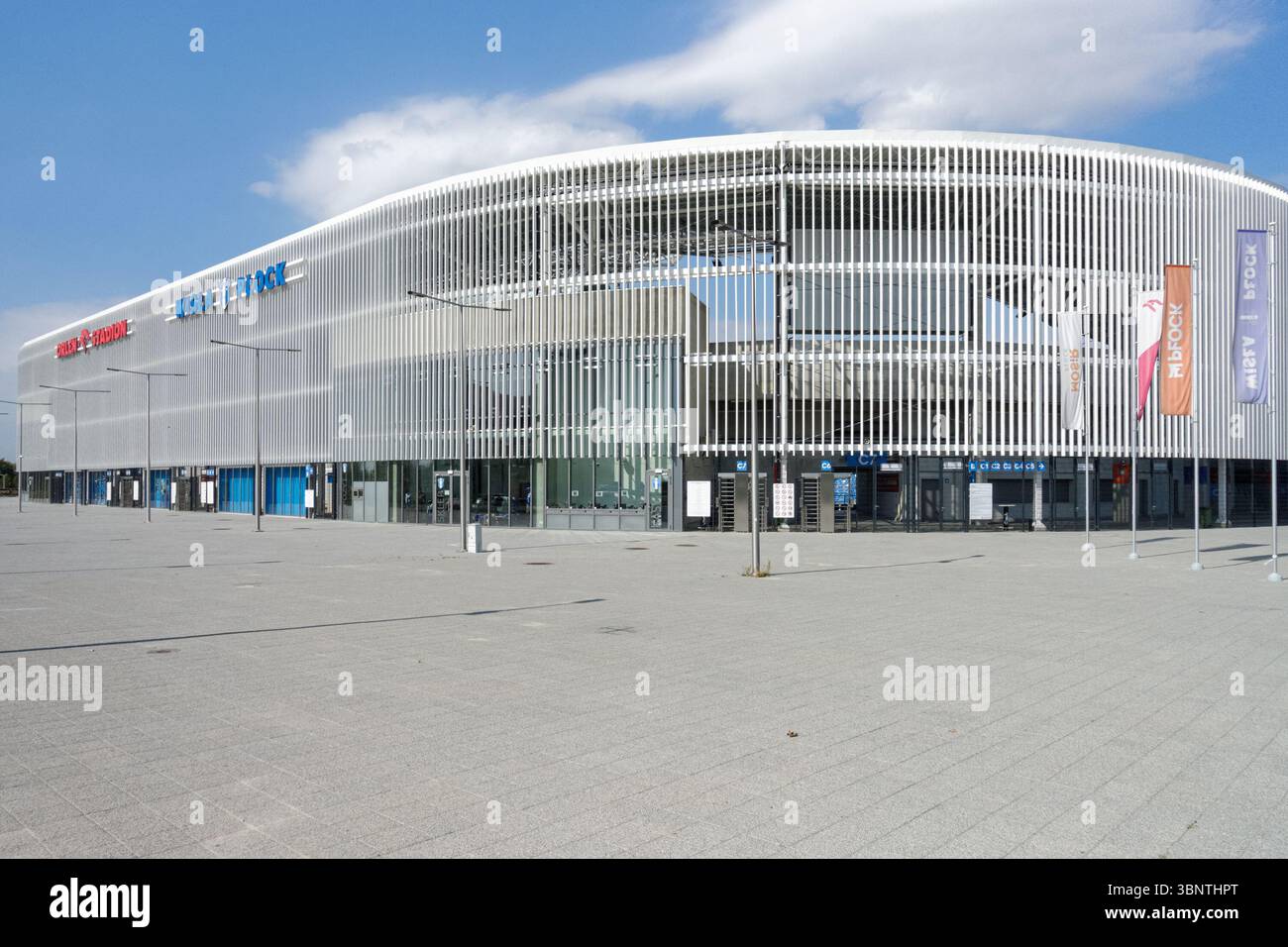 Wisla Plock stadium in Plock Poland Stock Photo