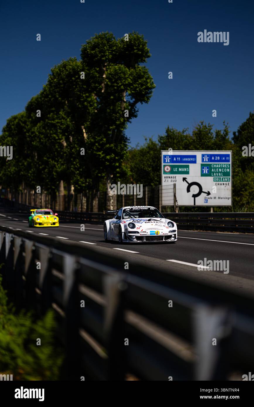 Le Mans, France. 04th July, 2025. 122 ROLNER, Porsche 997 GT3-RSR/2008 ...