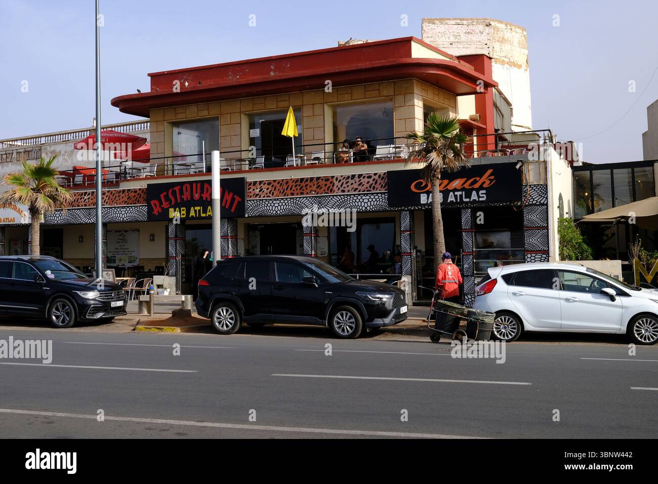Street scene in Casablanca, Morocco Stock Photo