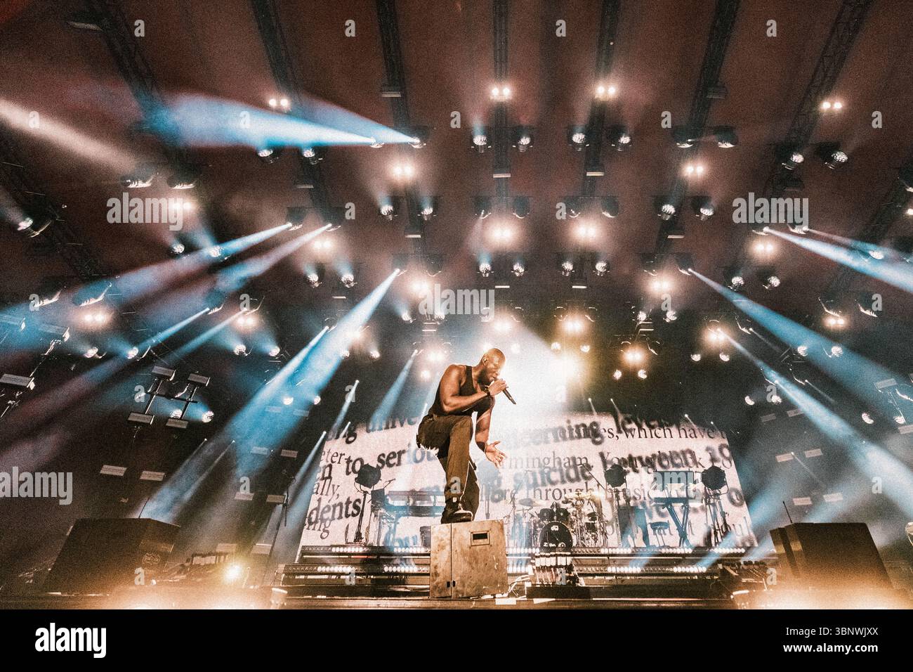 Roskilde, Denmark. 03rd, Juli 2025. The English rapper Stormzy performs ...