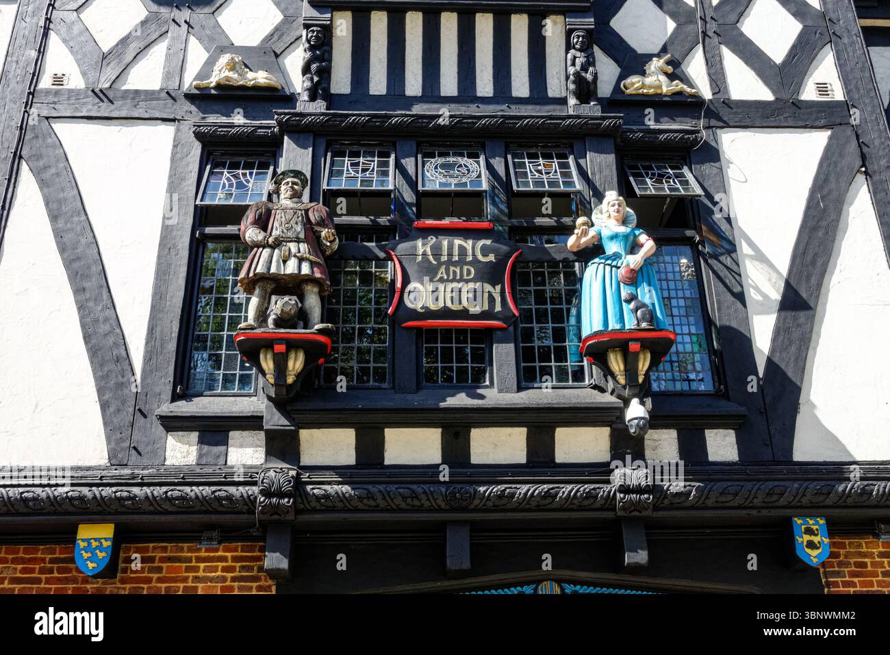 Ye Olde King & Queen, The King and Queen pub in Brighton, East Sussex England United Kingdom UK Stock Photo
