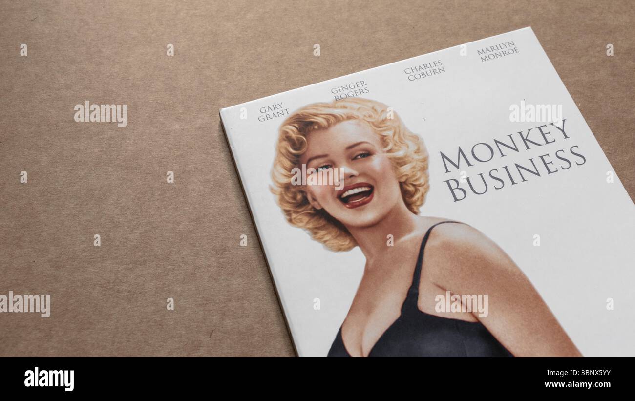 Marilyn monroe monkey business 1952 hi-res stock photography and