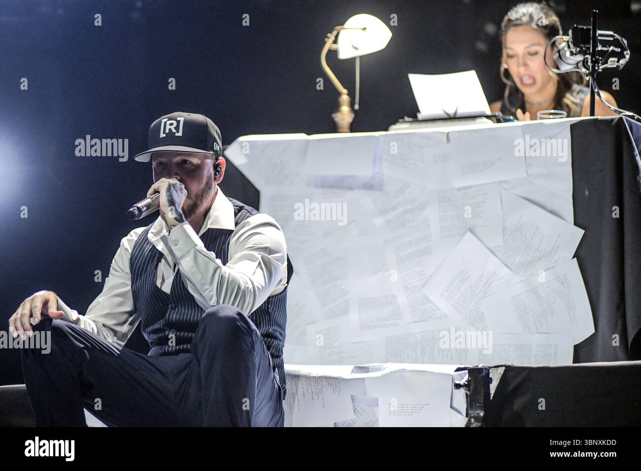 Puerto Rican singer and rapper Residente (René Pérez, former Calle 13 ...