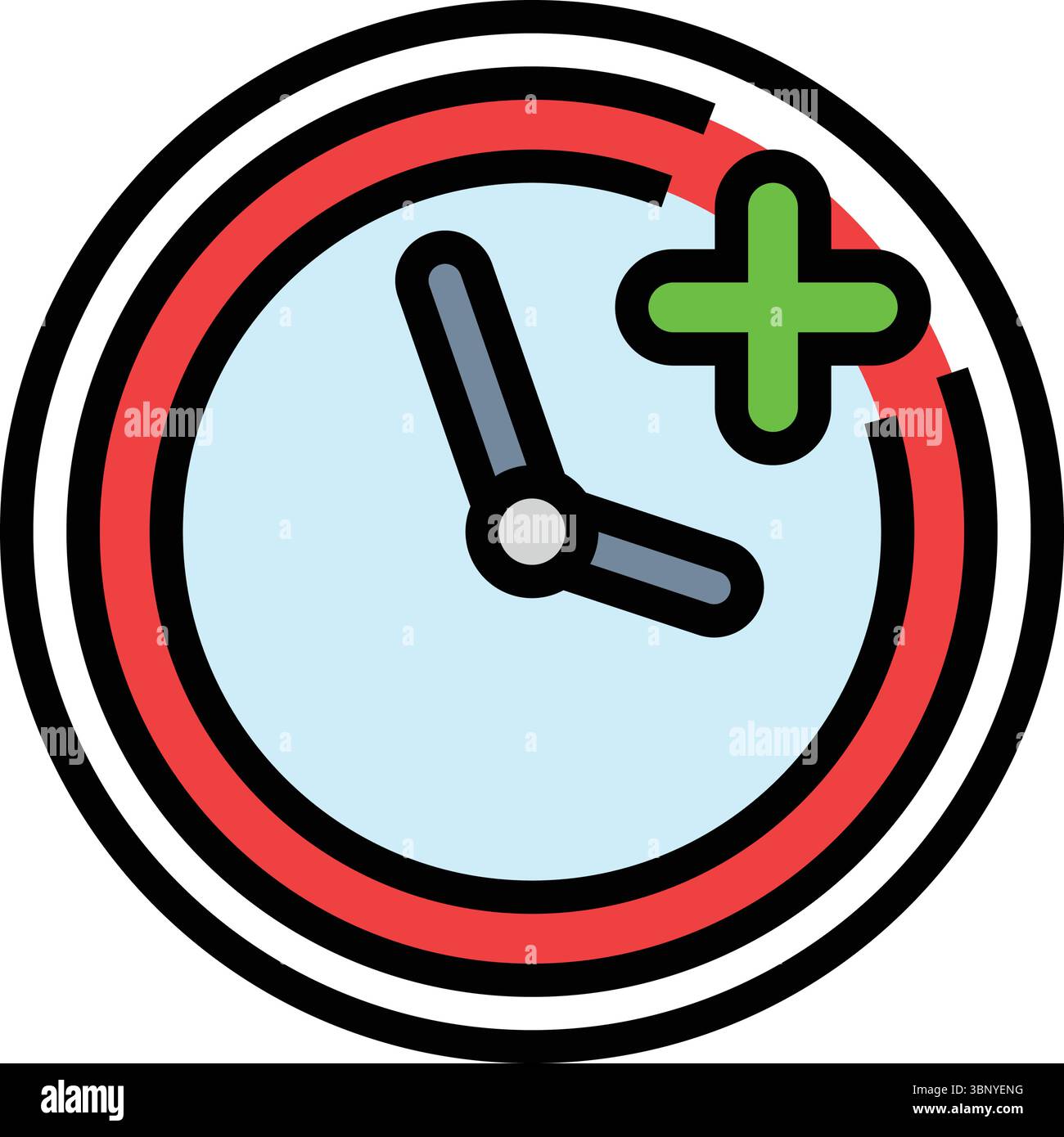 time saving color icon vector illustration Stock Vector Image & Art - Alamy