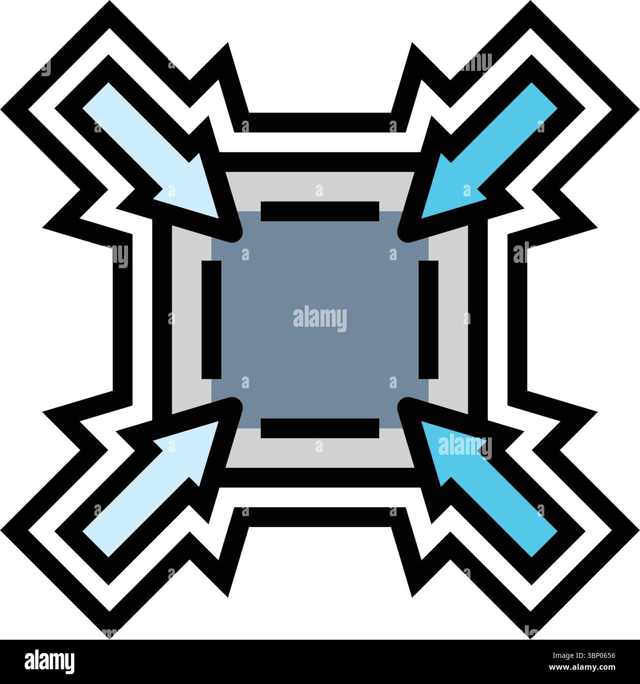 compact size color icon vector illustration Stock Vector Image & Art ...