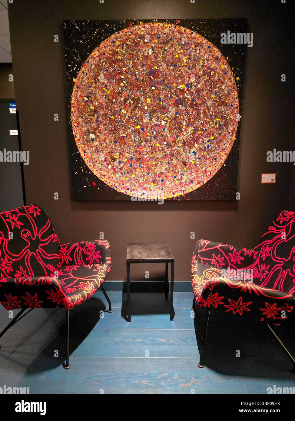 The beautiful interior of Hotel AX in Välimerenkatu, Helsinki, Finland. - Smartphone Captured Stock Image