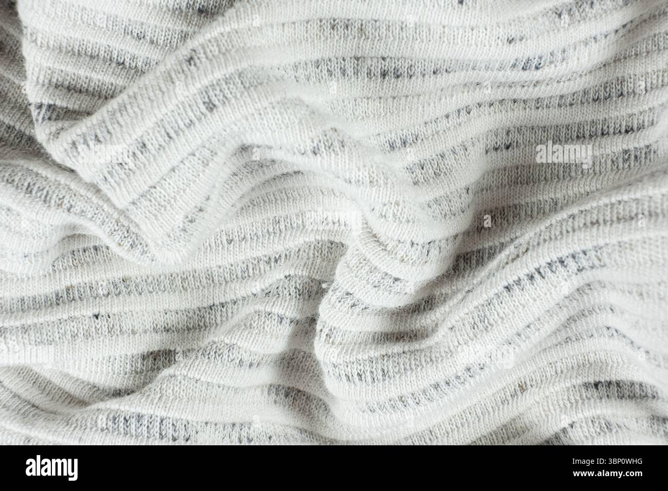 Macro Texture Background of Light Cotton Material Stock Photo
