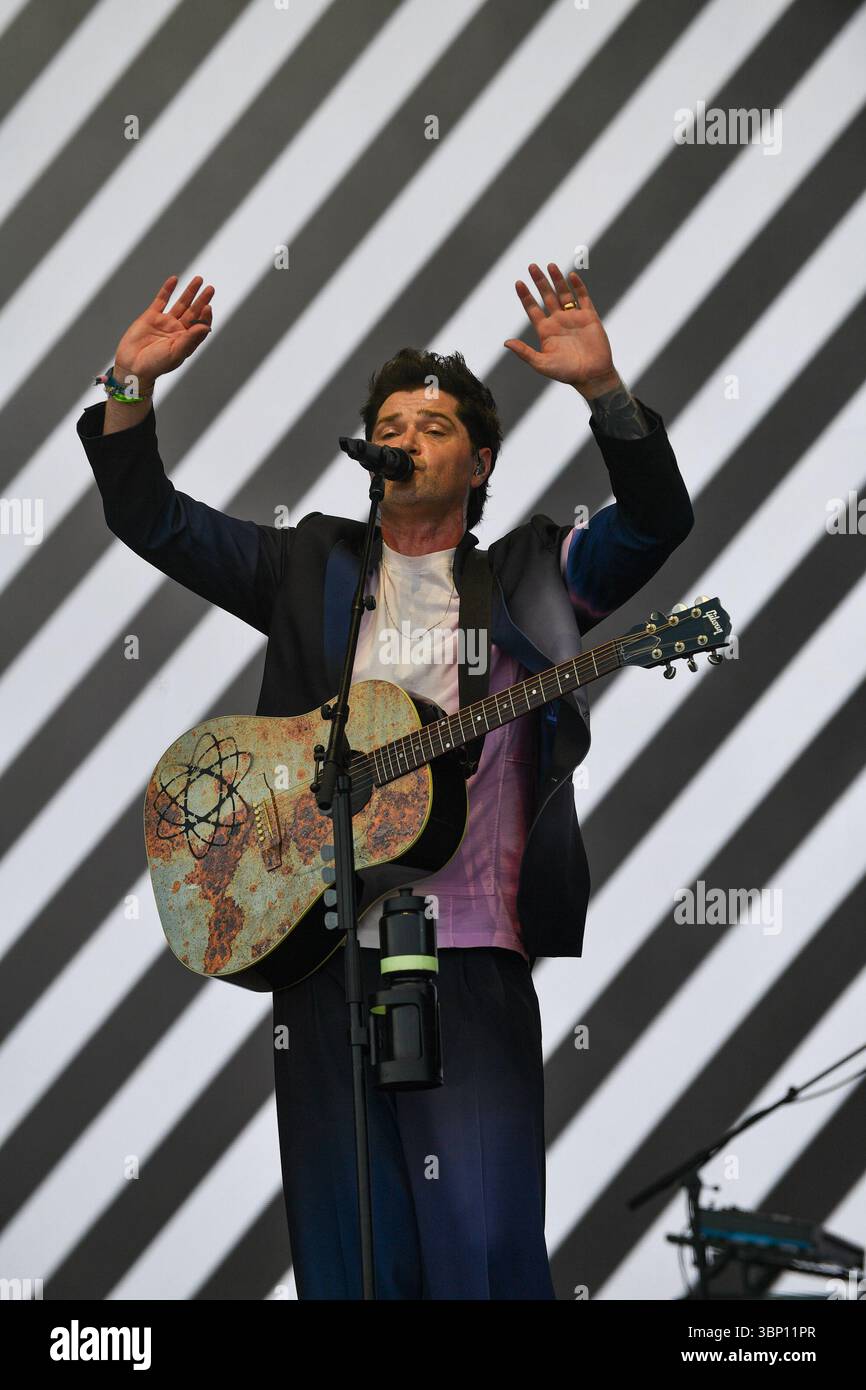 The Script Glastonbury Festival 2025 Stock Photo - Alamy