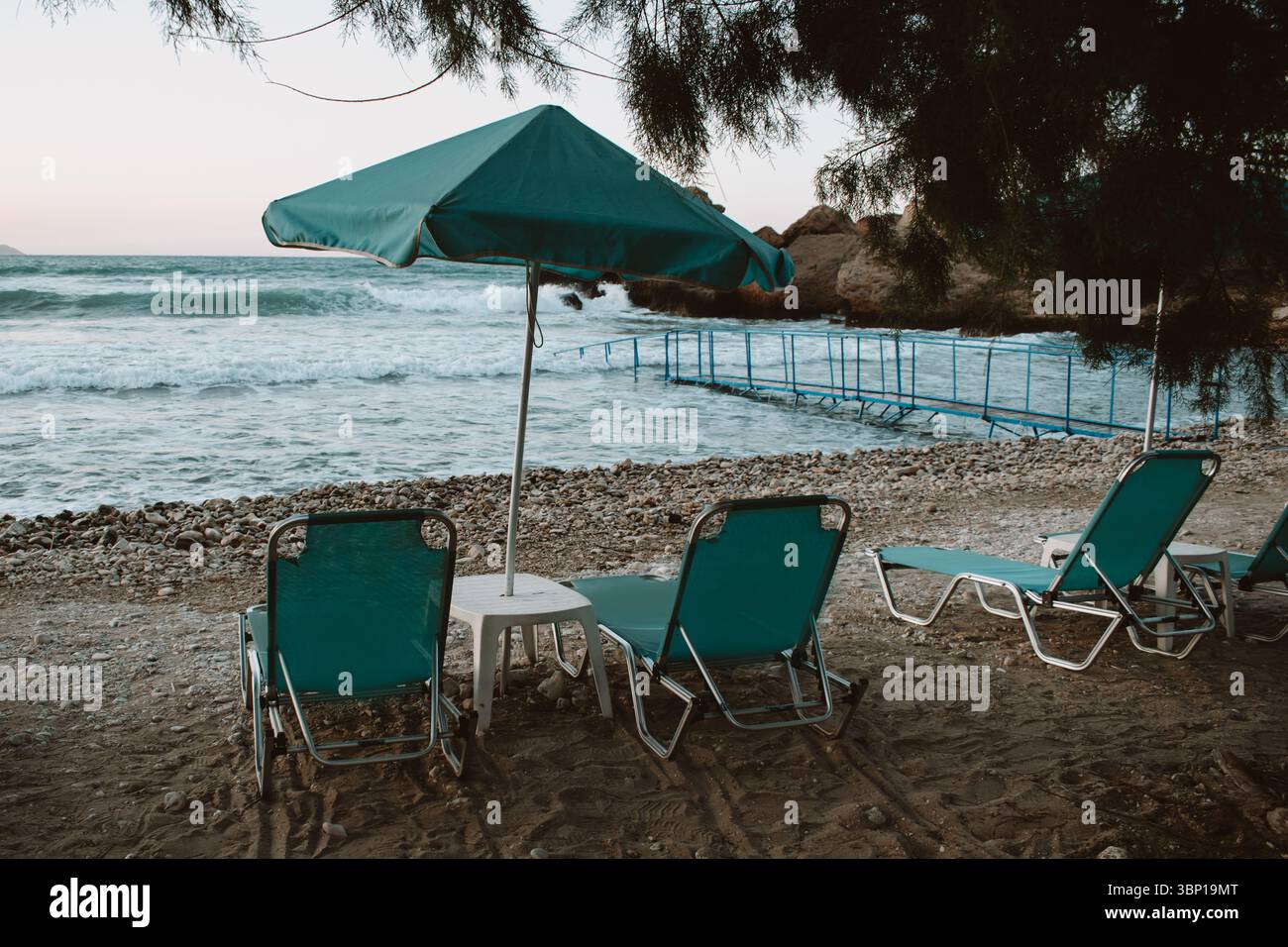 Strong wind umbrella trees hi-res stock photography and images - Alamy
