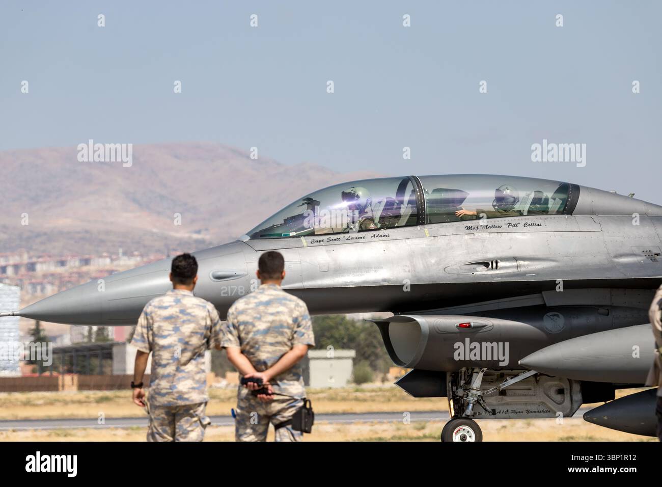 KONYA, TURKEY - July 02 , 2025: The International Anatolian Eagle-2025 ...