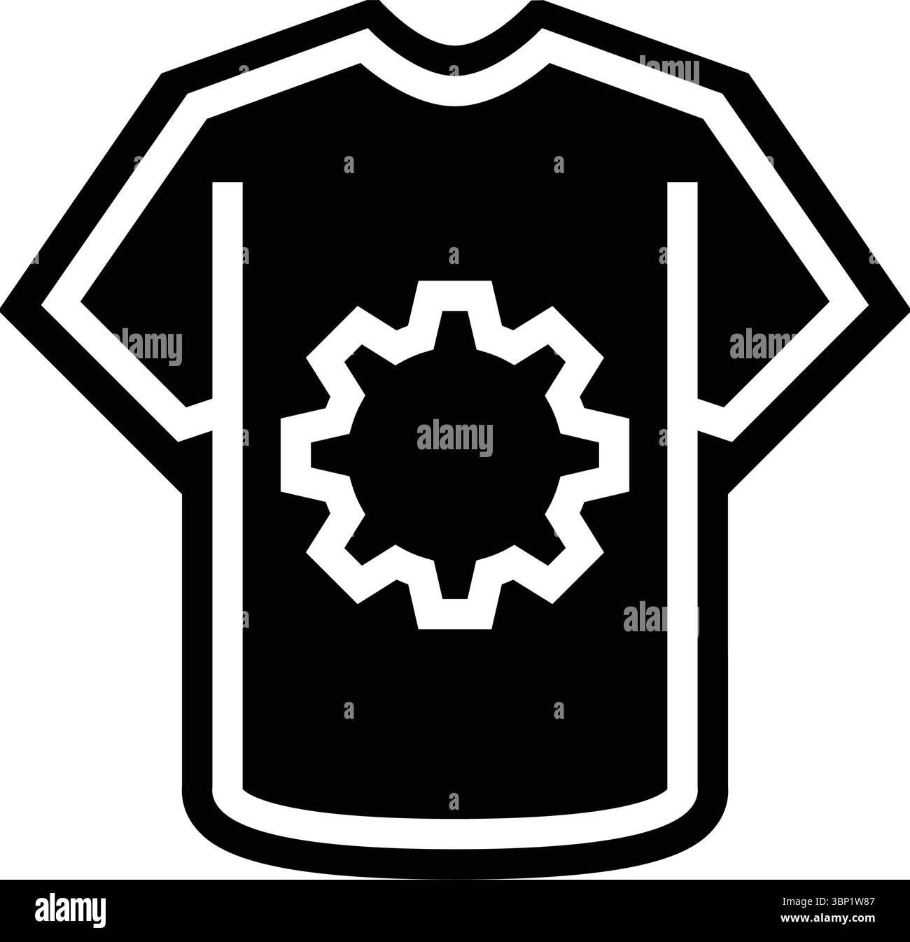 custom fit glyph icon vector illustration Stock Vector Image & Art - Alamy