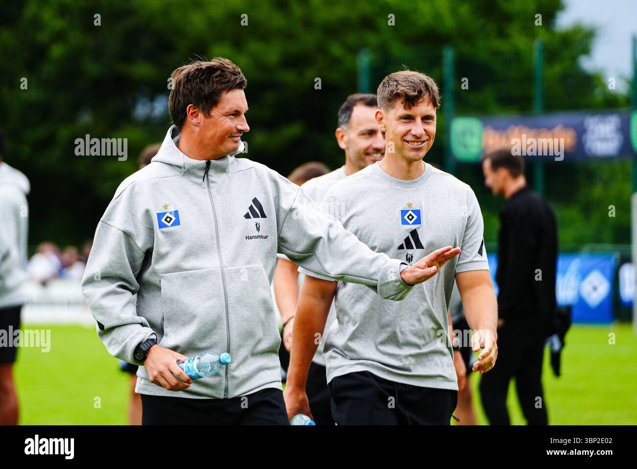 Merlin Polzin (Hamburger SV, Trainer), Loic Fave (Hamburger SV, Co ...