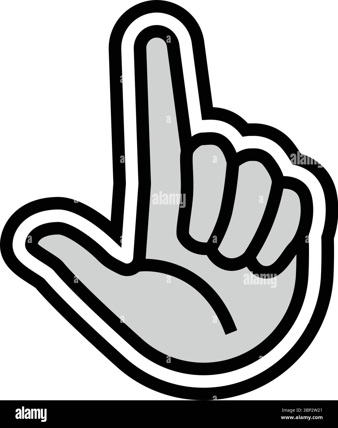 one hand operation color icon vector illustration Stock Vector Image ...