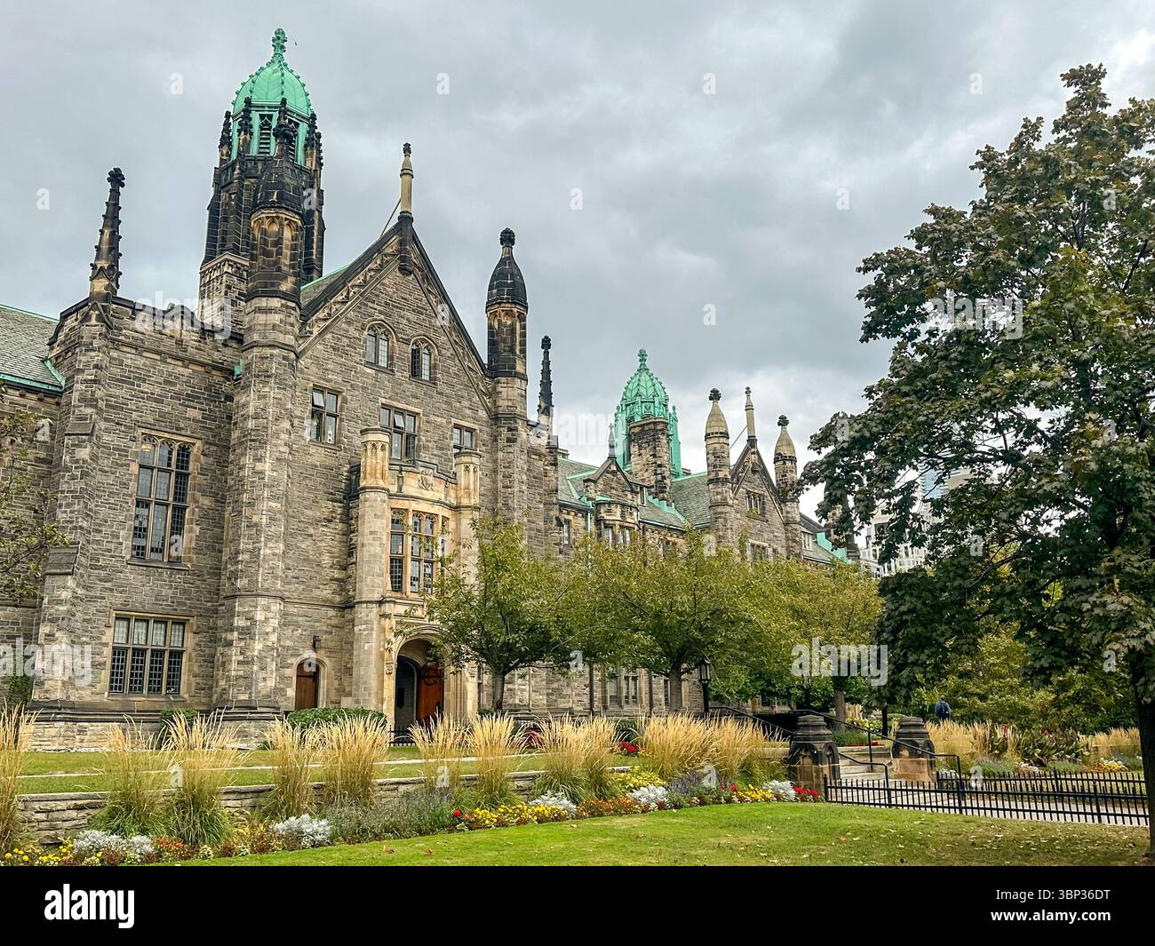 Toronto, Ontario - October 7, 2023: Trinity College on the campus of University of Toronto in downtown Toronto Stock Photo