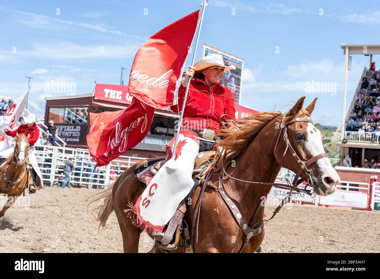 The first day of the Calvary Rodeo takes place during the Calgary ...