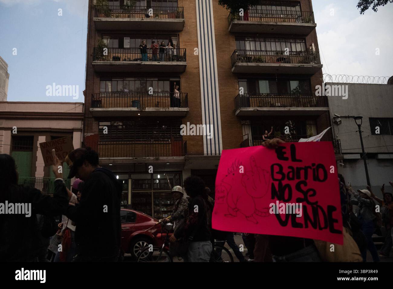 Gentrification protest 2025 hi-res stock photography and images - Alamy