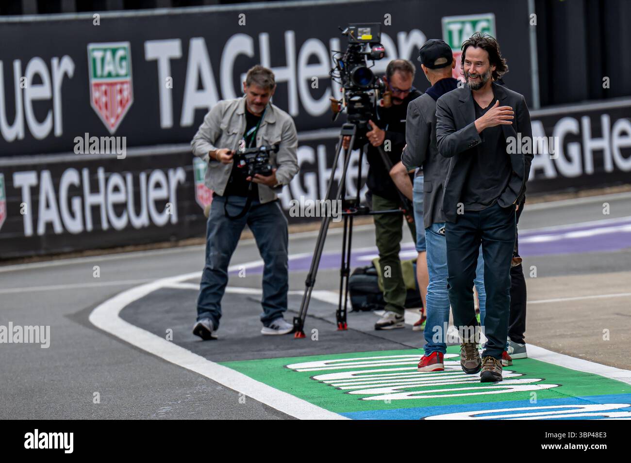 SILVERSTONE CIRCUIT, UNITED KINGDOM JULY 03 Keanu Reeves, famous