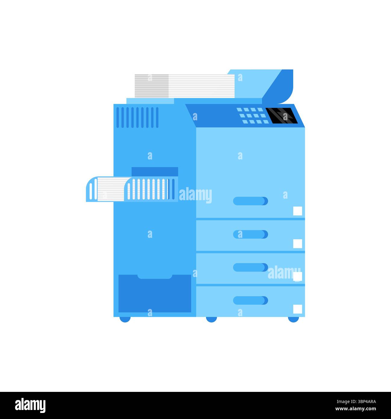 Photocopier screen Stock Vector Images - Alamy