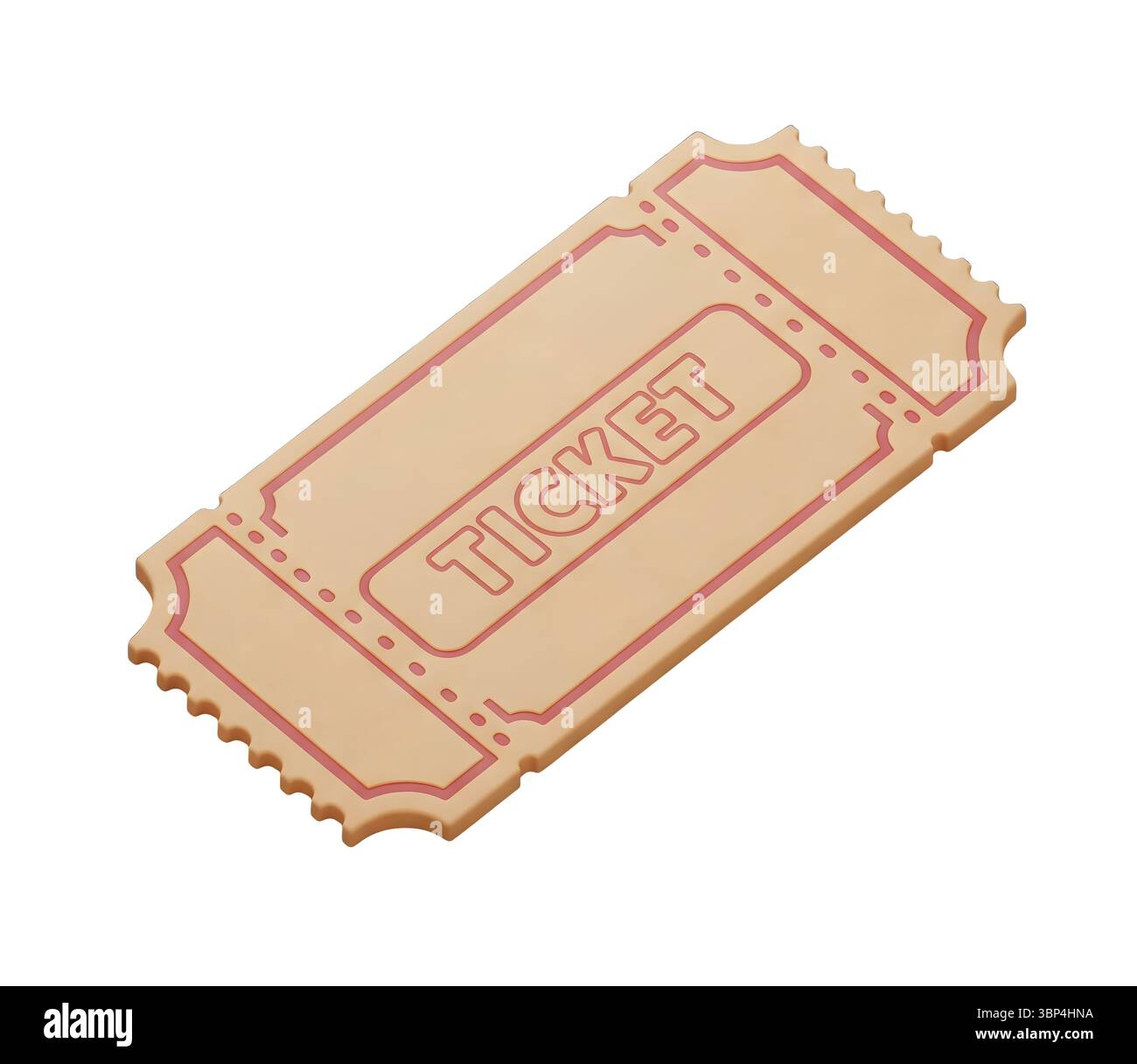 minimalist 3D rendering in a soft and smooth renderer Stock Photo - Alamy