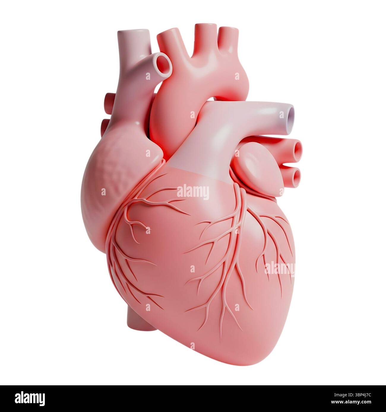 minimalist 3D rendering in a soft and smooth renderer Stock Photo - Alamy