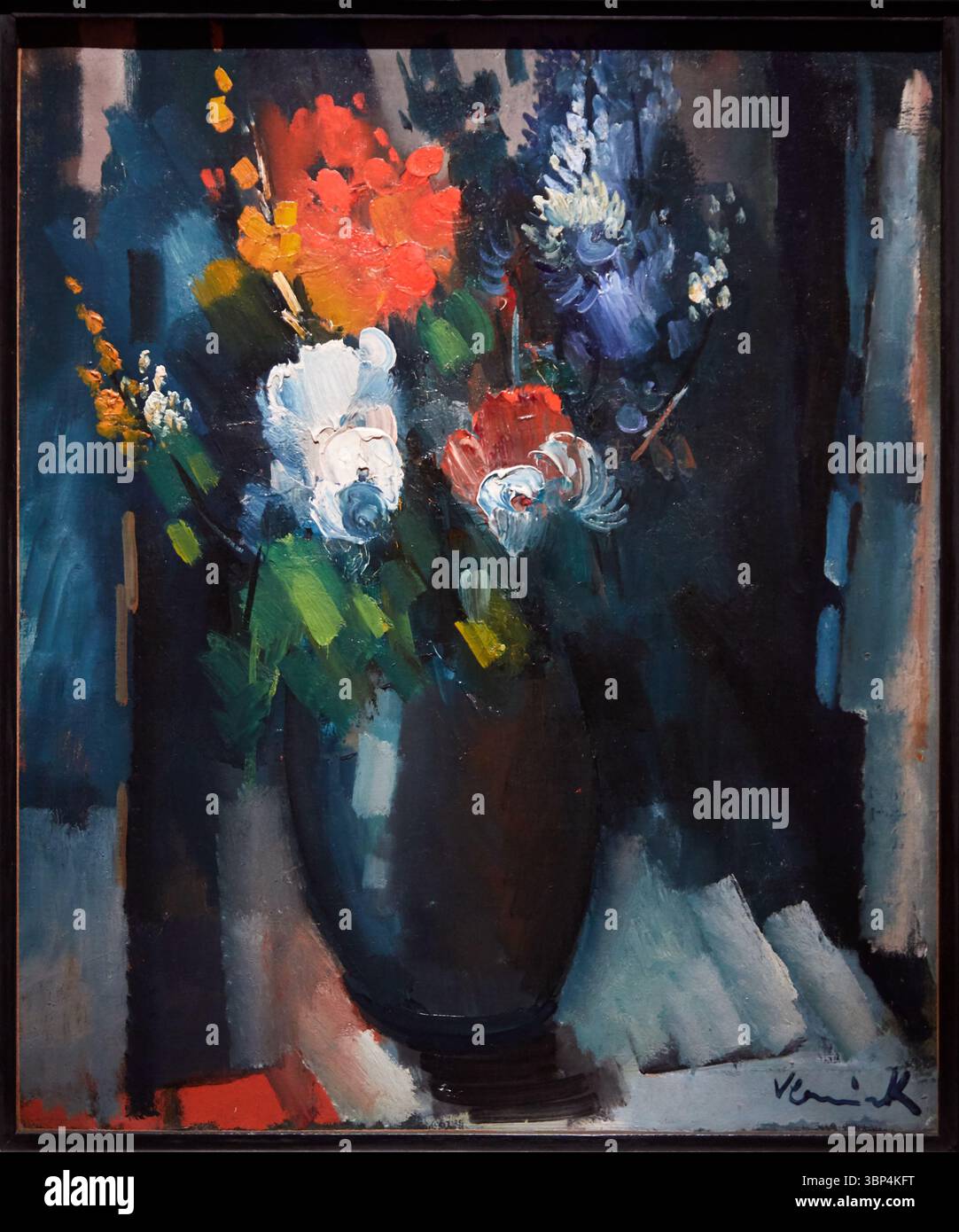 Bunch of Flowers, 1909, Maurice de Vlaminck (1876-1958) Stock Photo