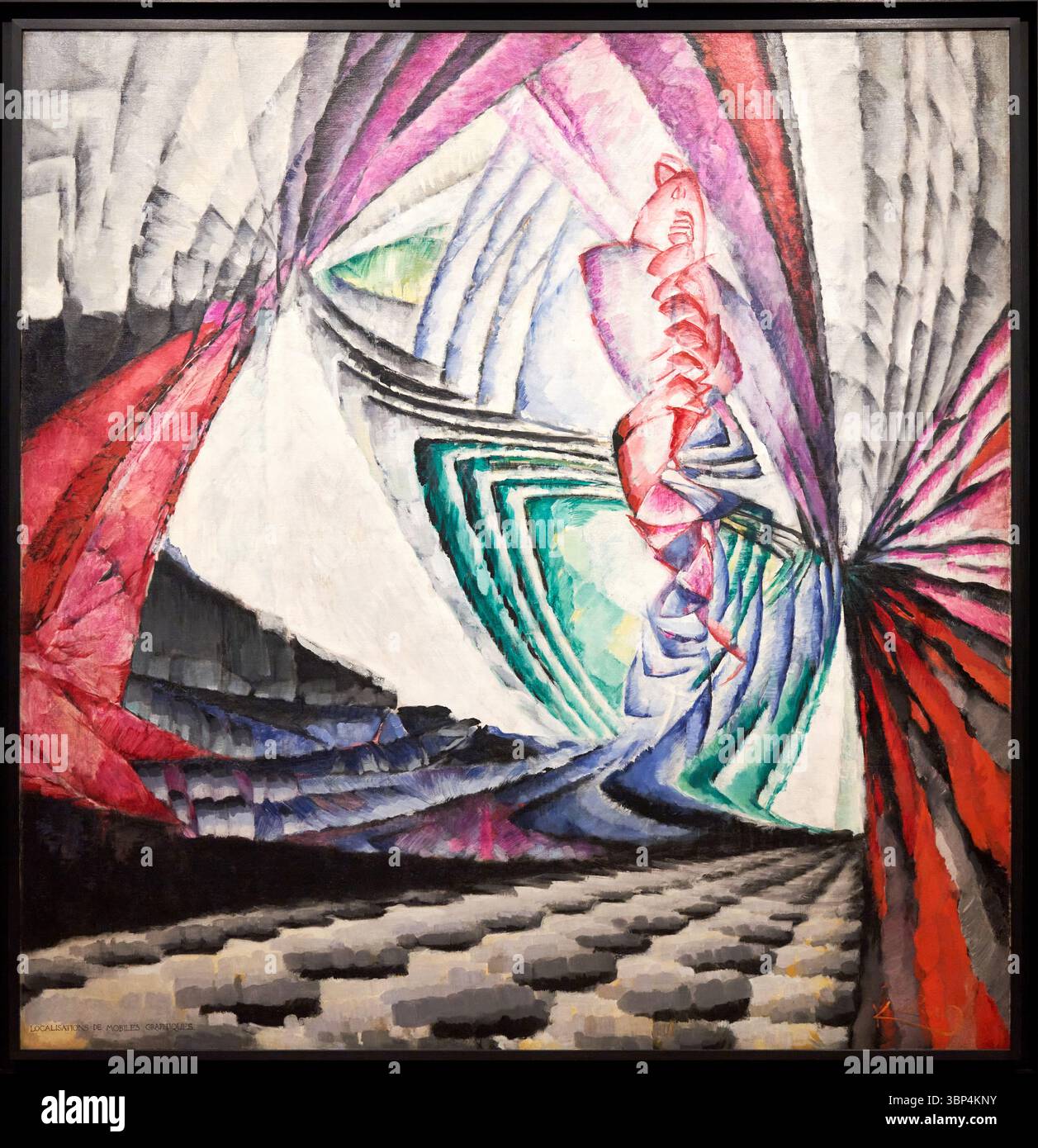 Localization of Graphic Motifs I, 1912-1913, Frantisek Kupka (1871-1957) Stock Photo