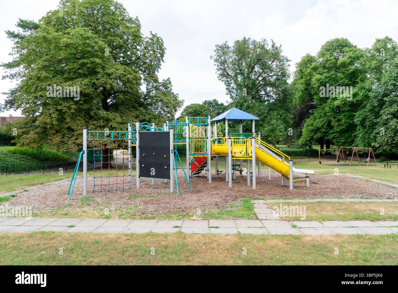 Children's playground apparatus Stock Photo