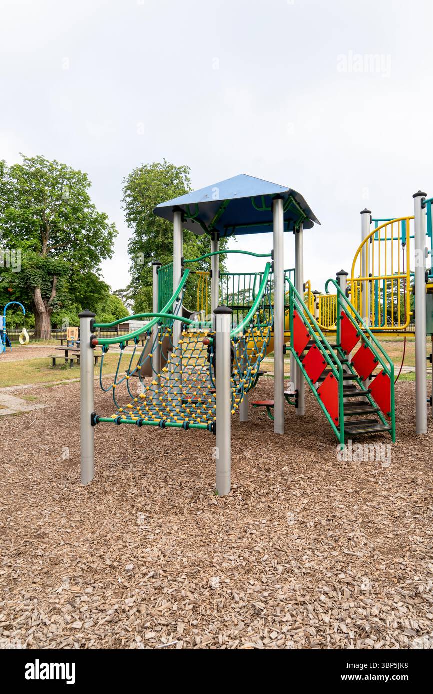 Children's playground apparatus Stock Photo