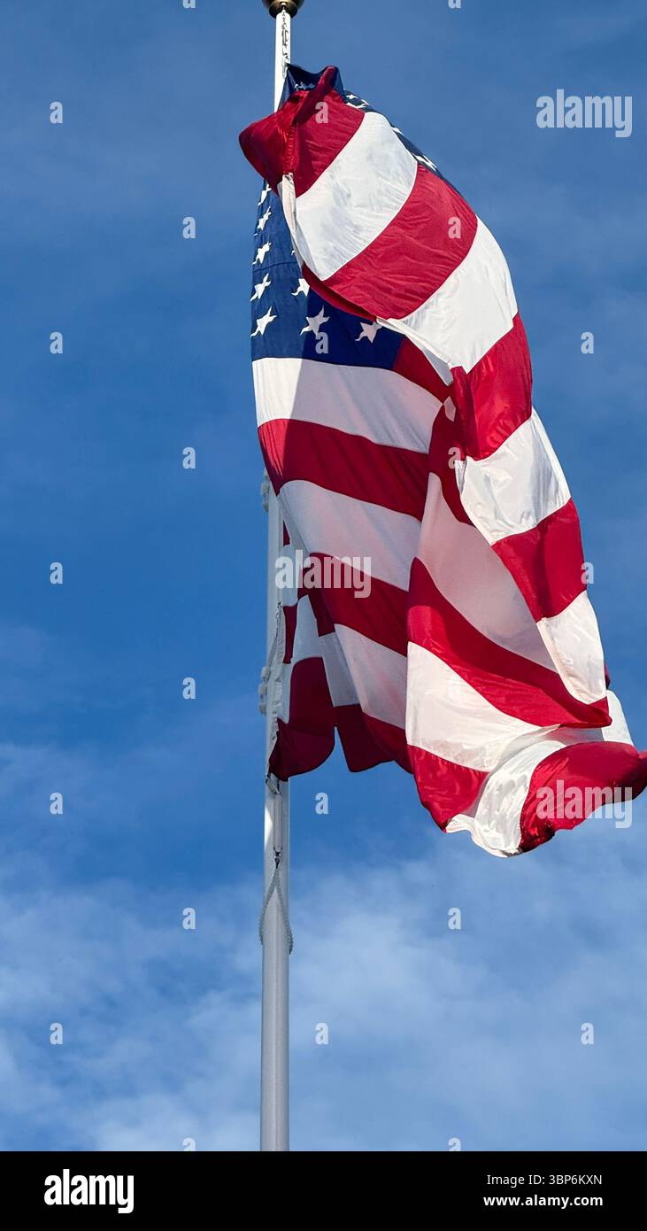 July 10th 2025 Tammy Bruce State Dept Spokesperson gives firm press briefing about Iran as no go zone.She also spoke to Russia and Ukraine - Smartphone Captured Stock Image