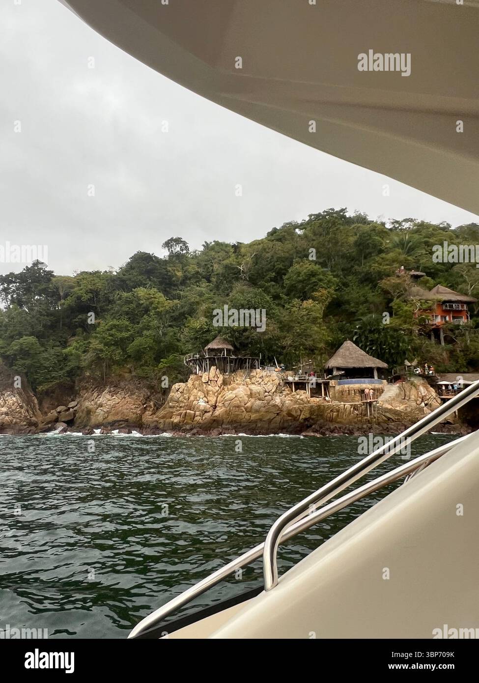 Boat Ride in Mexico - Smartphone Captured Stock Image