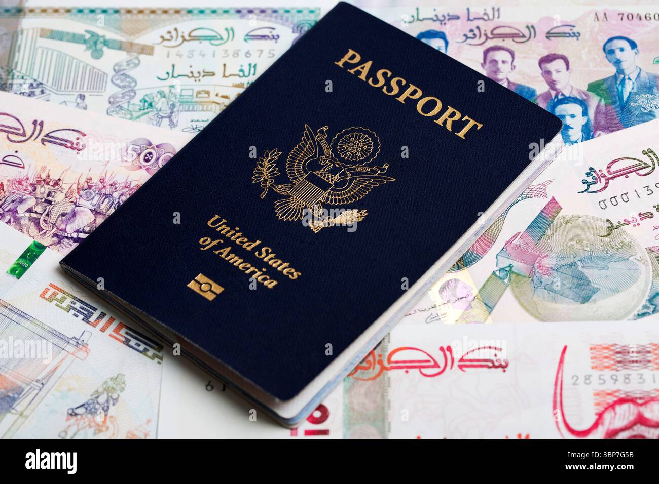 Algerian passport hi-res stock photography and images - Alamy