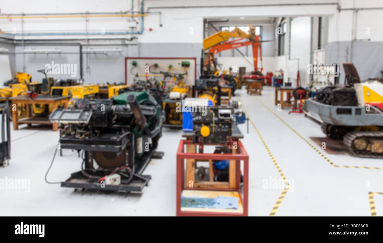 Operator Assembly Engine Engine assembly being shown hi-res stock photography and images - Alamy