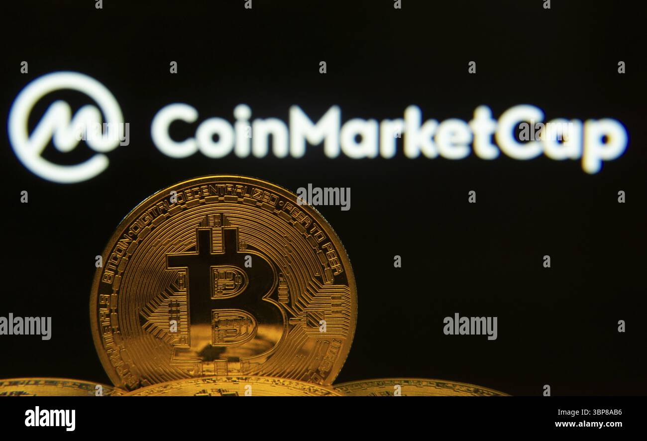 Coinmarketcap icon hi-res stock photography and images - Alamy
