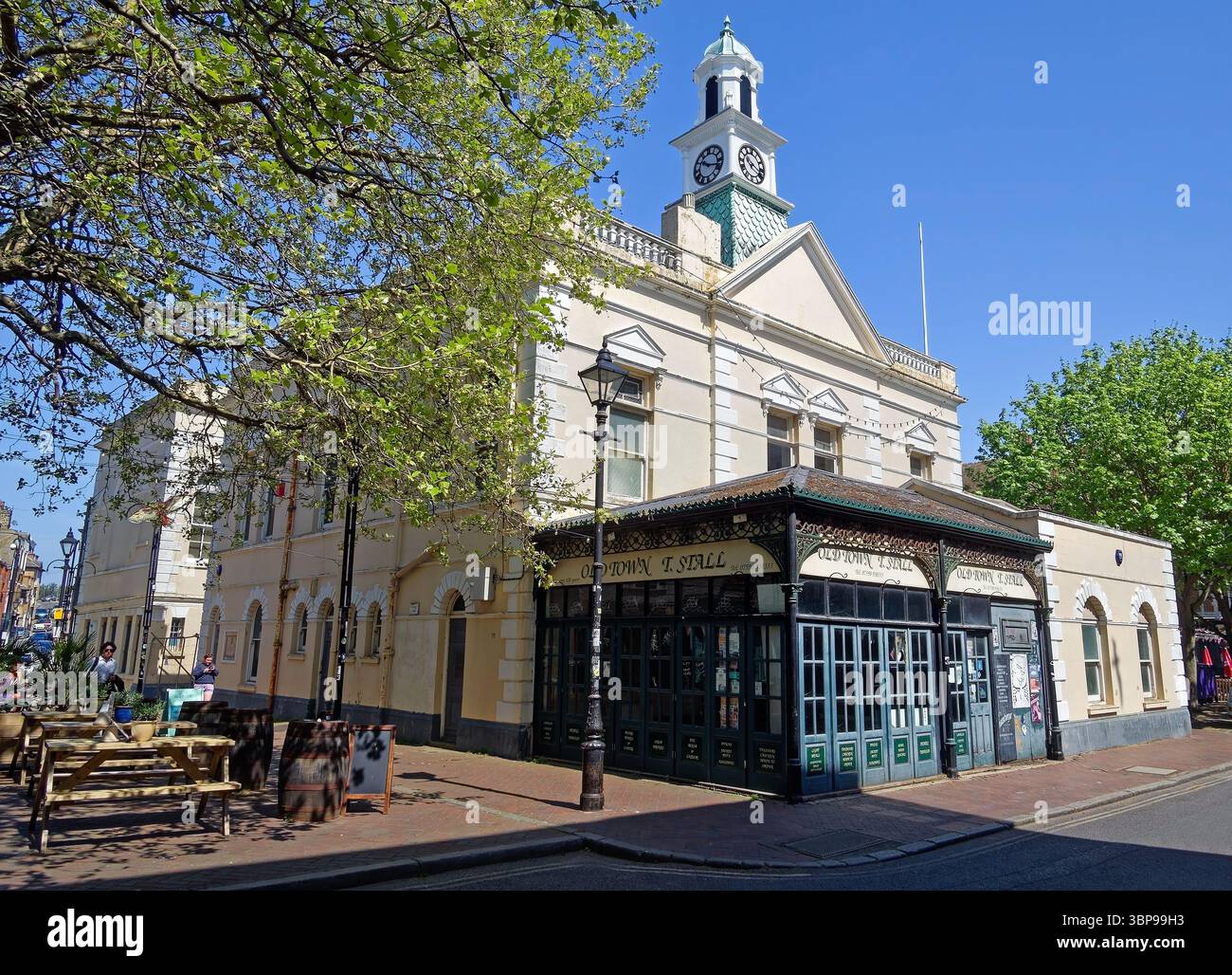 UK, Kent, Thanet, Margate, Market Place, Town Hall Stock Photo - Alamy