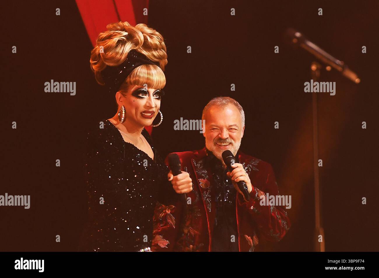 Den Rio Graham LONDON, ENGLAND - MARCH 03: Bianca Del Rio and Graham Norton perform ...