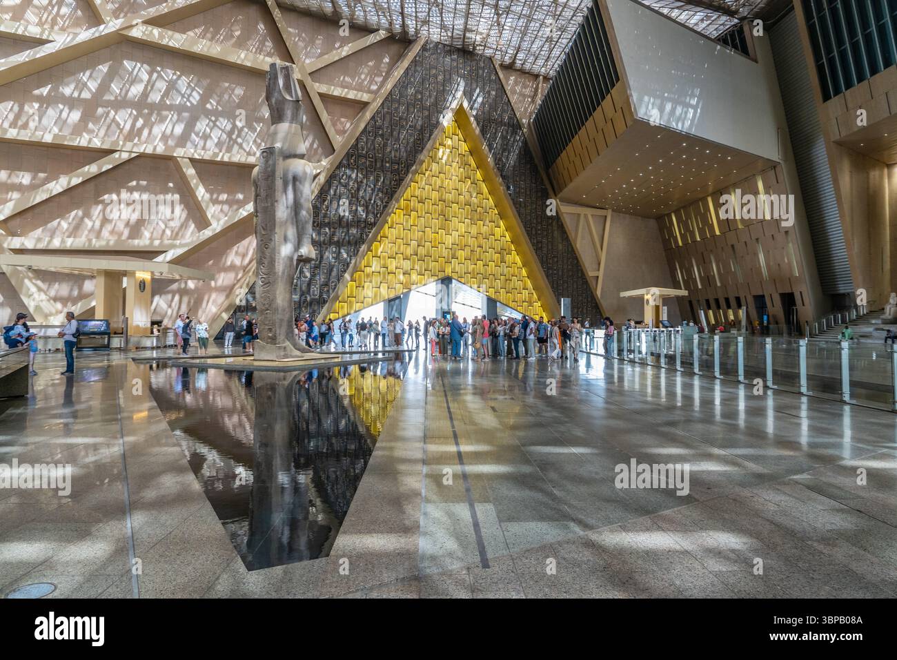 Grand egyptian museum hall hi res stock photography and images Alamy