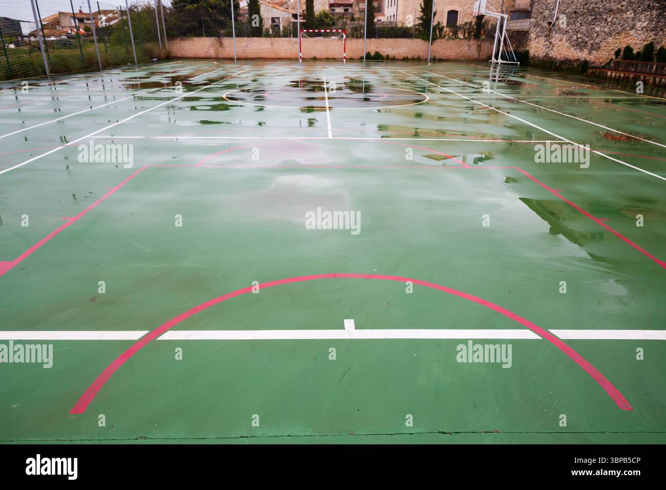 Public football pitch in hi res stock photography and images Alamy