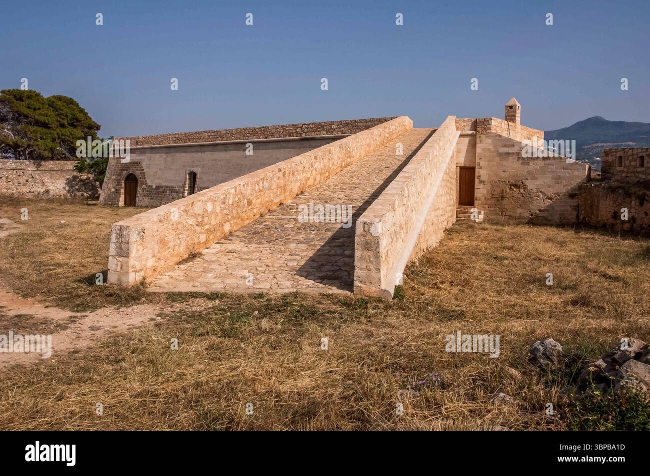 The image is of what remains of the abandoned 16th century old Fortress ...