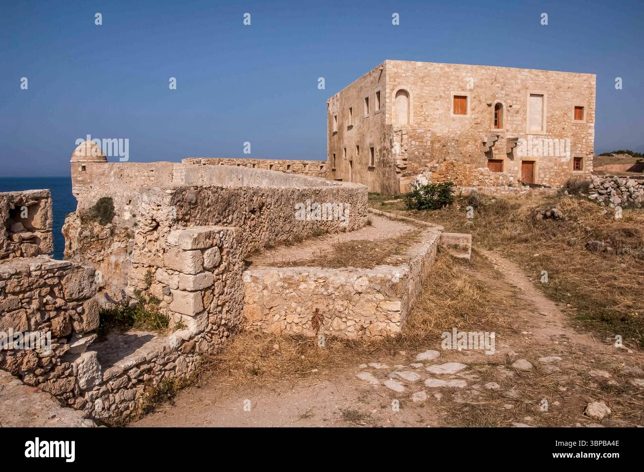 The image is of what remains of the abandoned 16th century old Fortress ...