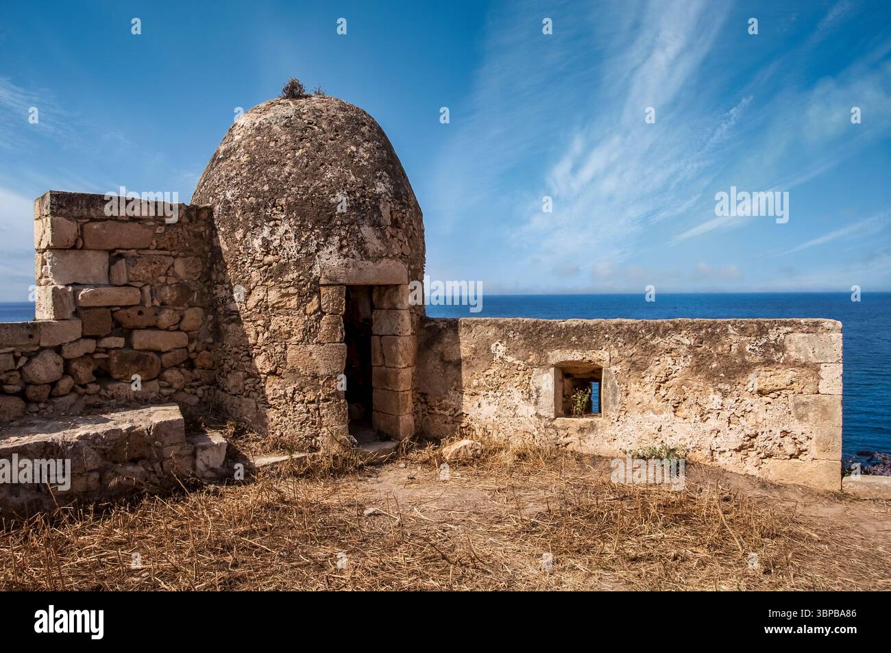 The image is of what remains of the abandoned 16th century old Fortress ...
