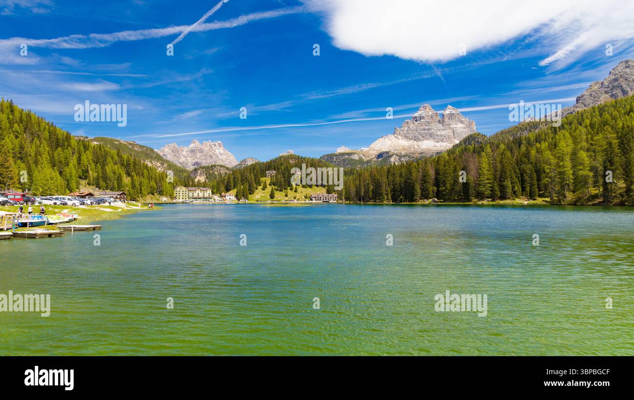 serene-lago-misurina-with-its-green-blue-waters-framed-by-lush-pine