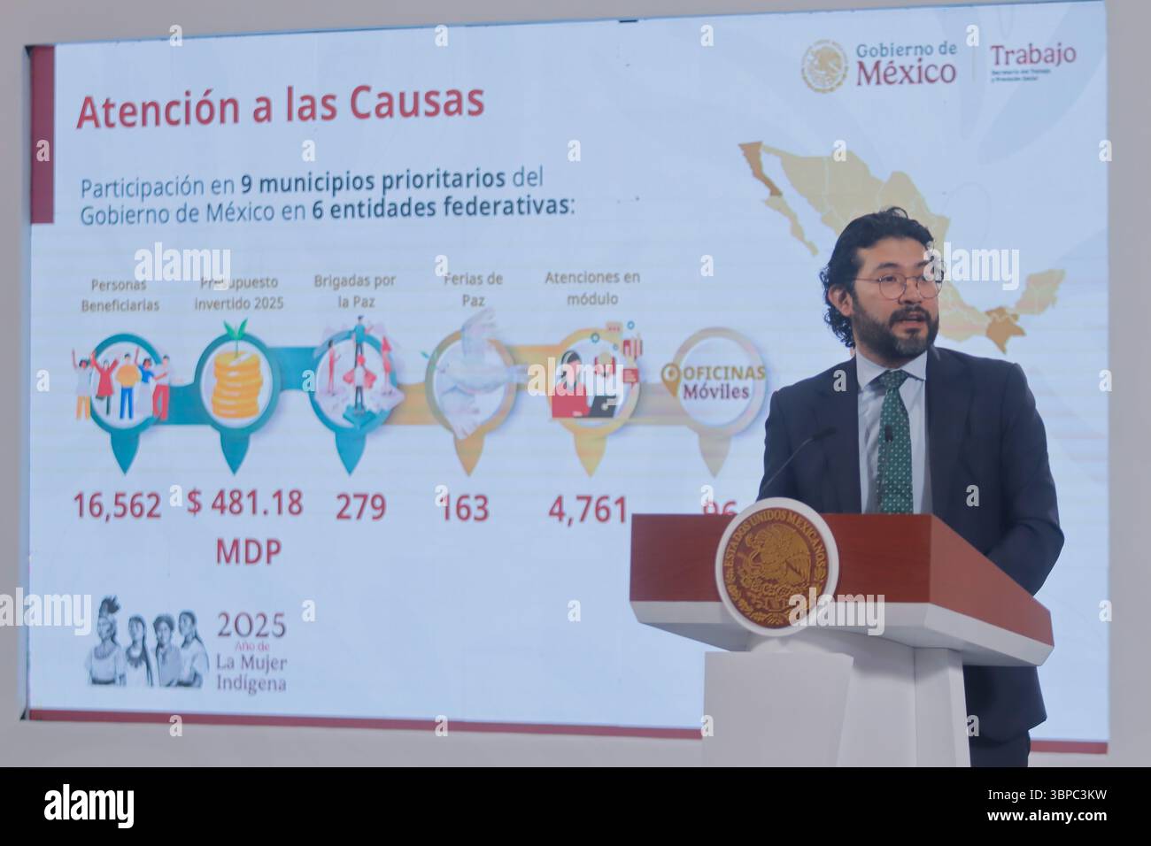 Marath Baruch BolaÃ±os LÃ³pez, Minister of Labor, he explained that ...