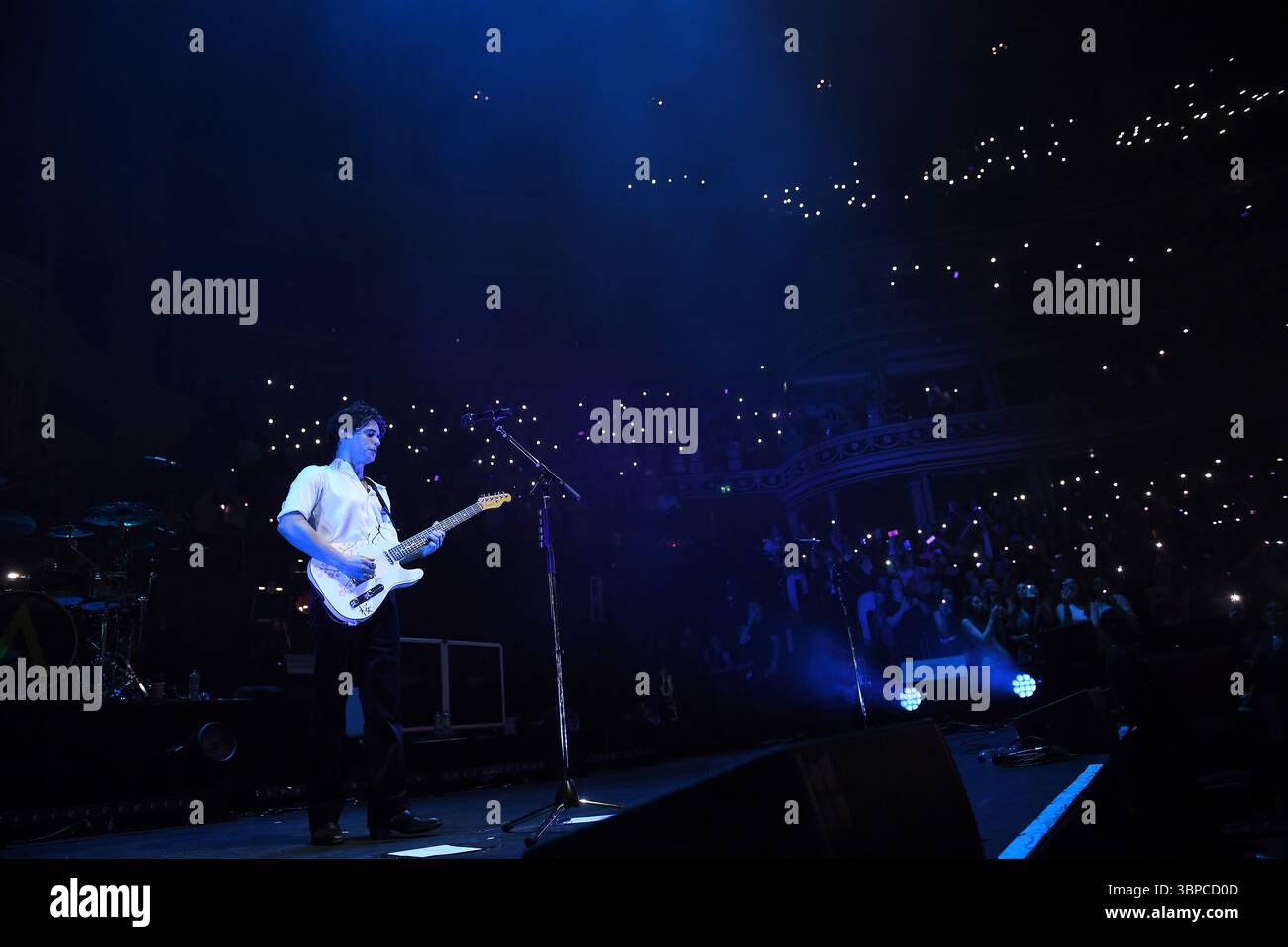 Bradley Will-Simpson of The Vamps performing at the Allstarz