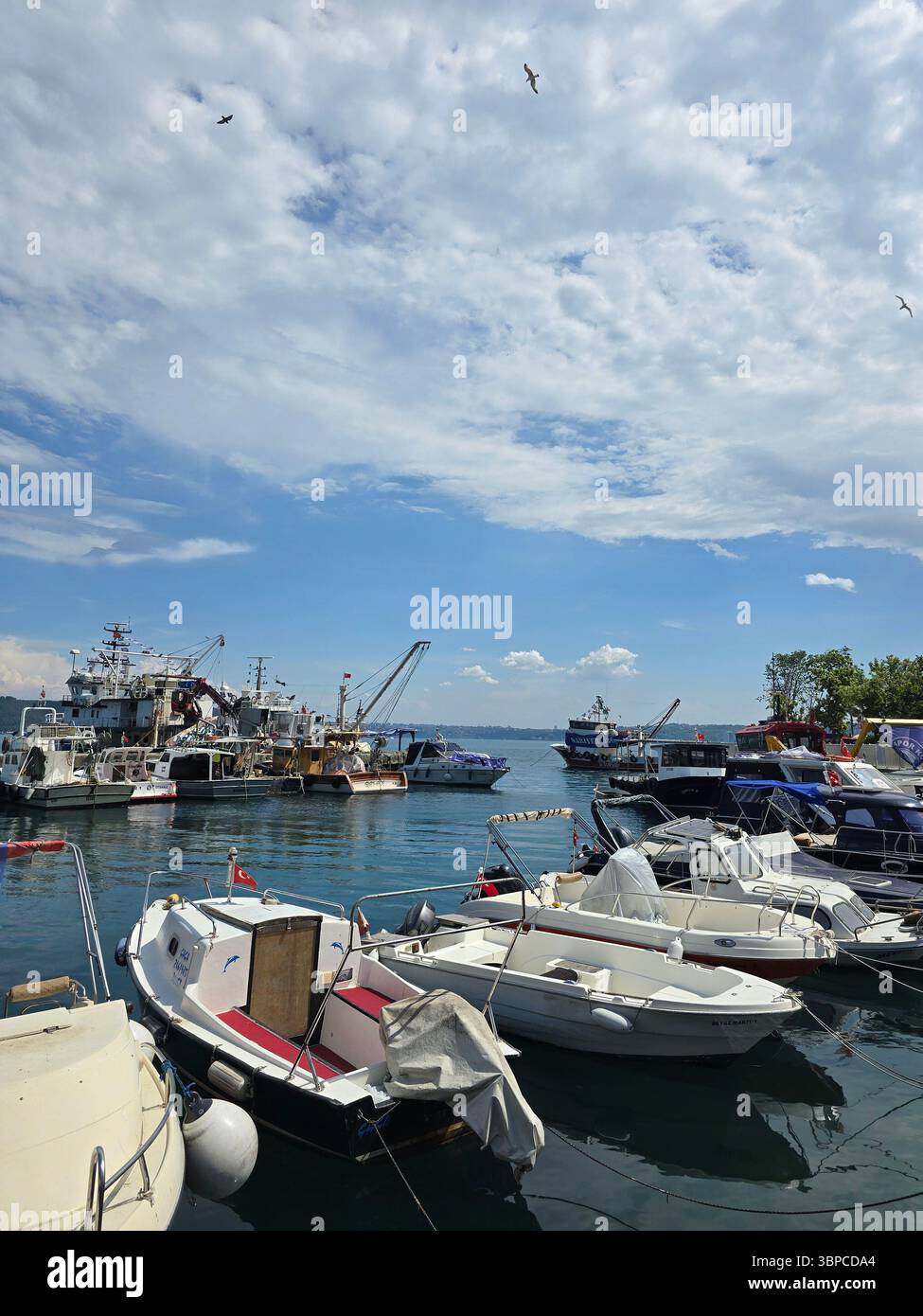 Nice day at the see - Smartphone Captured Stock Image