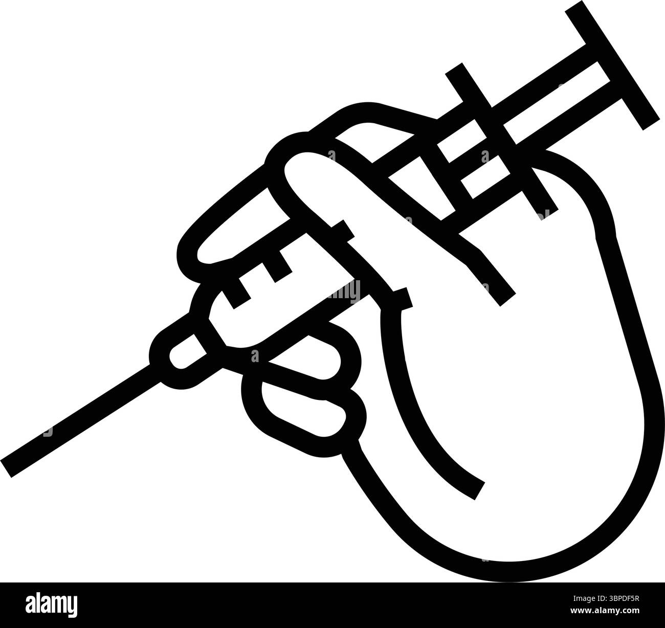 vaccination coverage line icon vector illustration Stock Vector