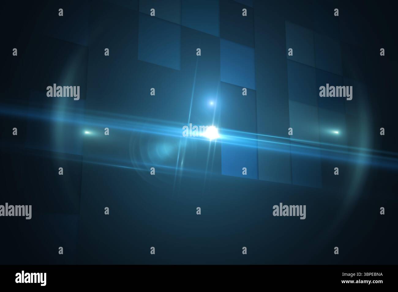 Technical background with squars Stock Photo